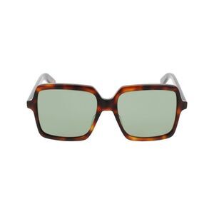 Saint Laurent Square-Frame Acetate Sunglasses Brown Womens